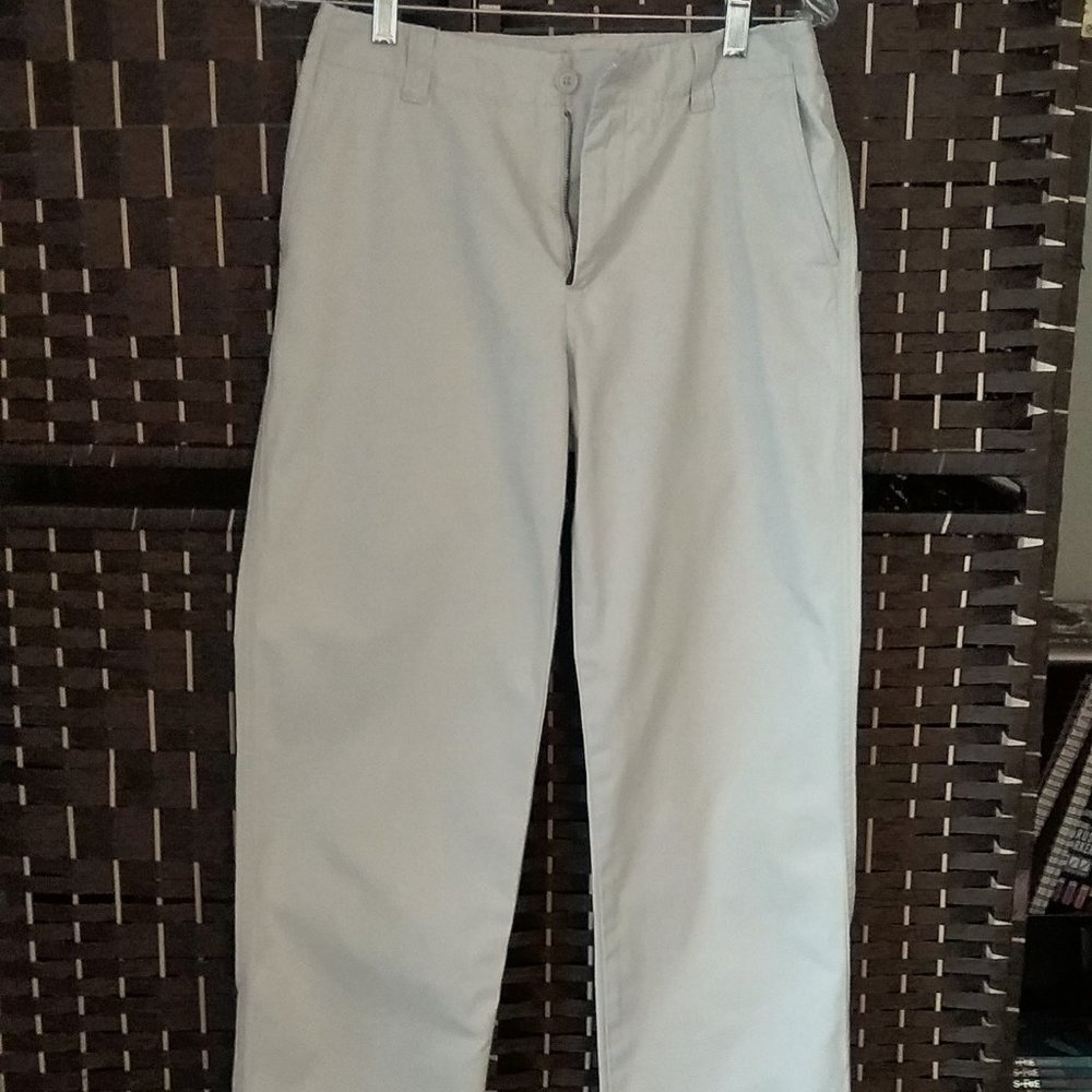 Gap Womens White High Rise Pants, Size 4R